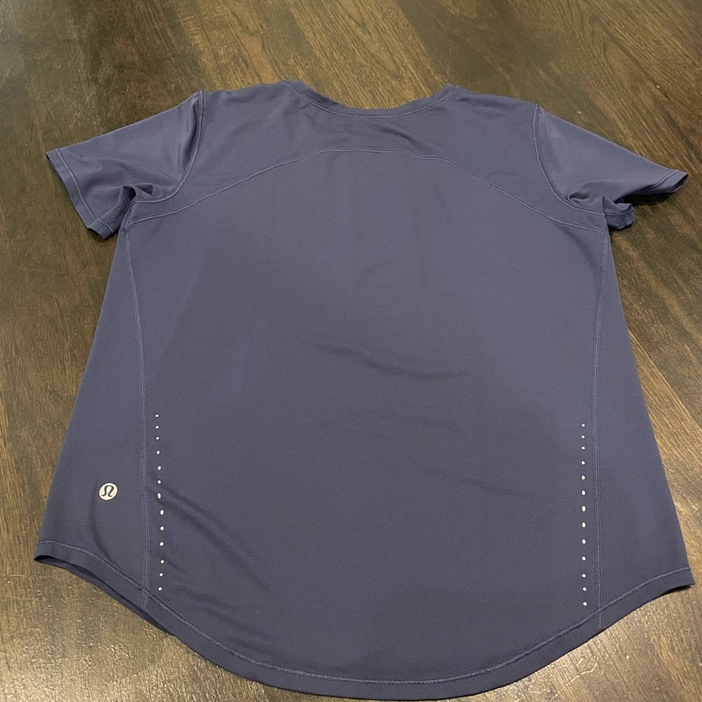 Lululemon Navy Blue Athletic T-Shirt